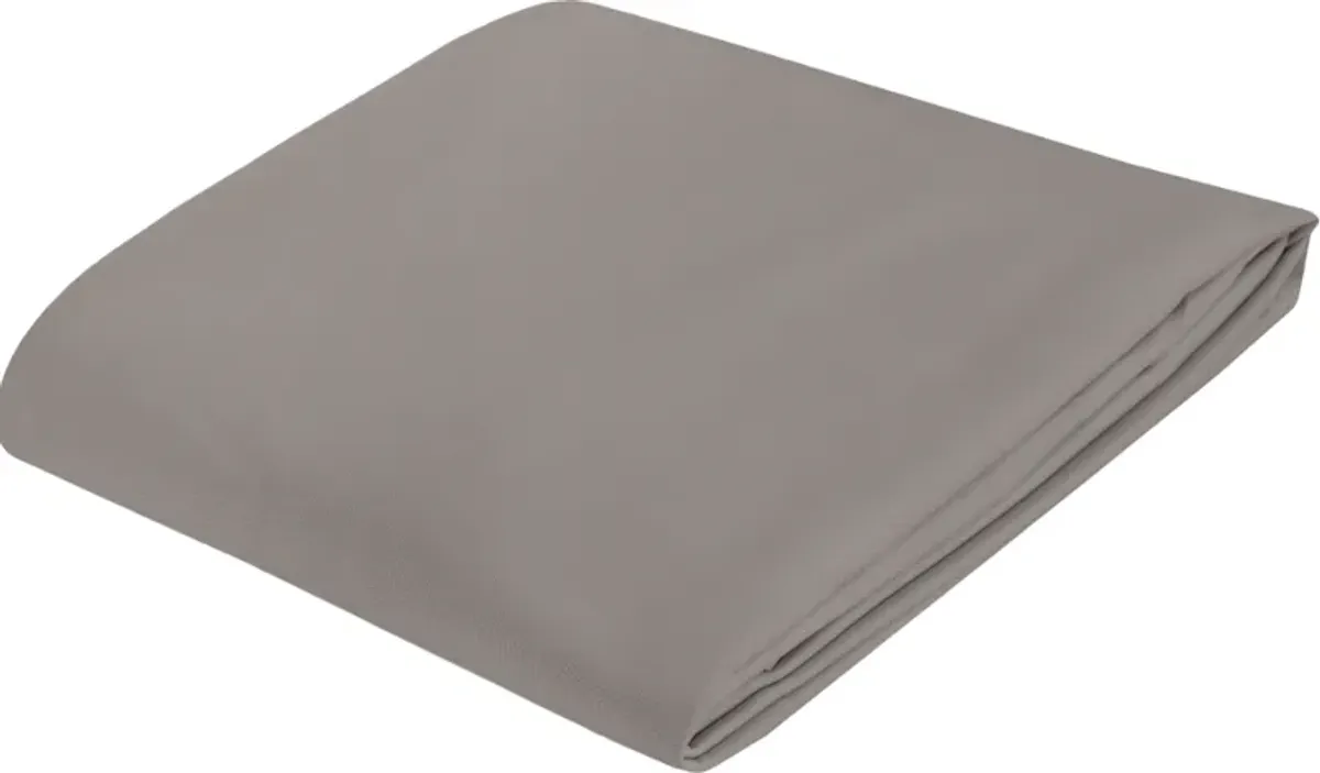 BEDGEAR® Grey Dri-Tec Queen Foundation Cover