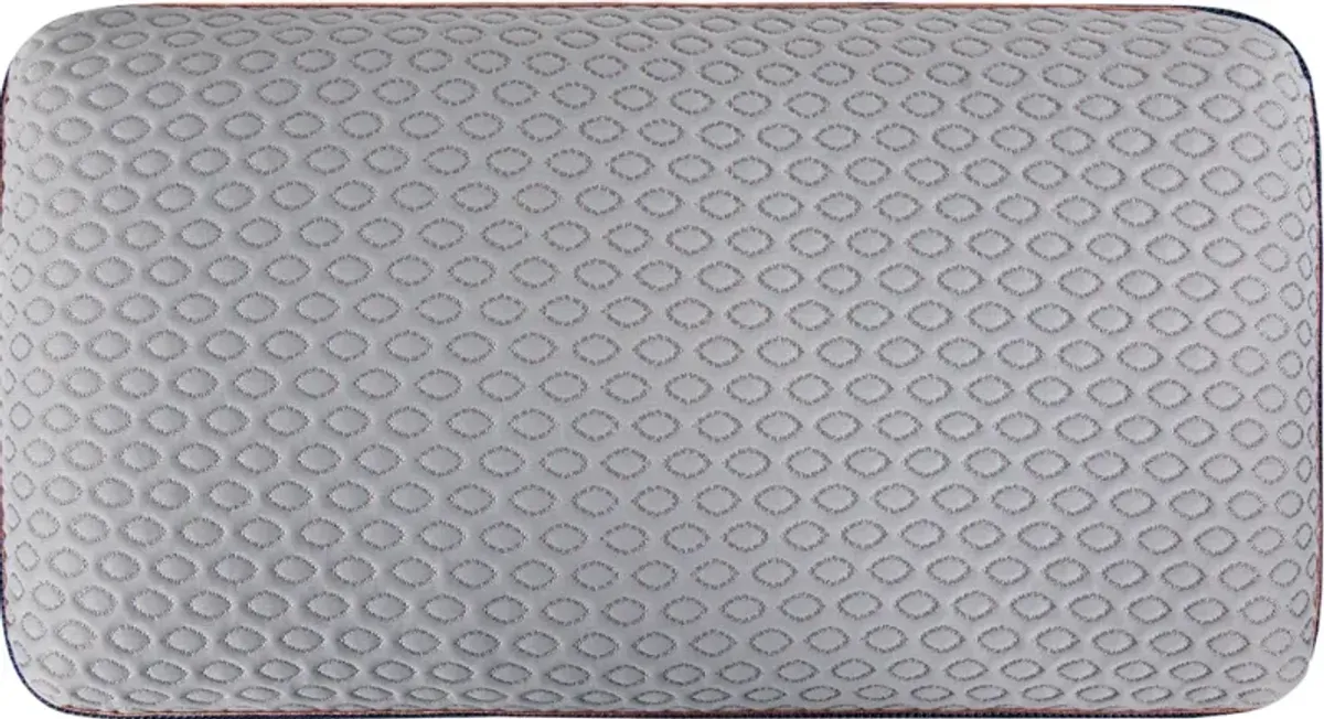 BEDGEAR® Cosmo Performance Shredded Foam/Polyester Fiber Blend 1.0 Medium Firm King Standard Pillow
