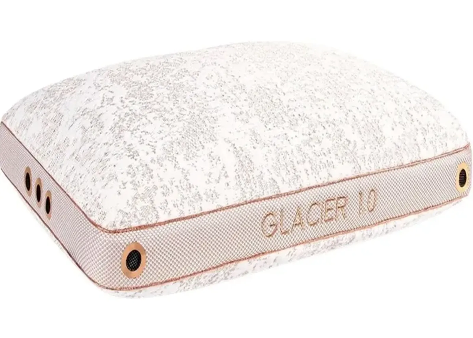 BEDGEAR® Glacier Performance® Shredded Latex/Polyester Fiber Blend 1.0 Medium Soft Bed Pillow