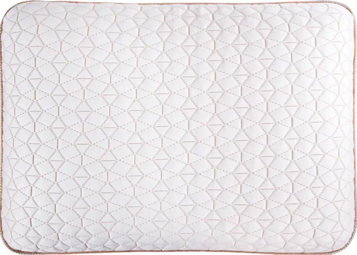 BEDGEAR® Glacier Performance® Shredded Latex/Polyester Fiber Blend 2.0 Medium Soft Standard Pillow