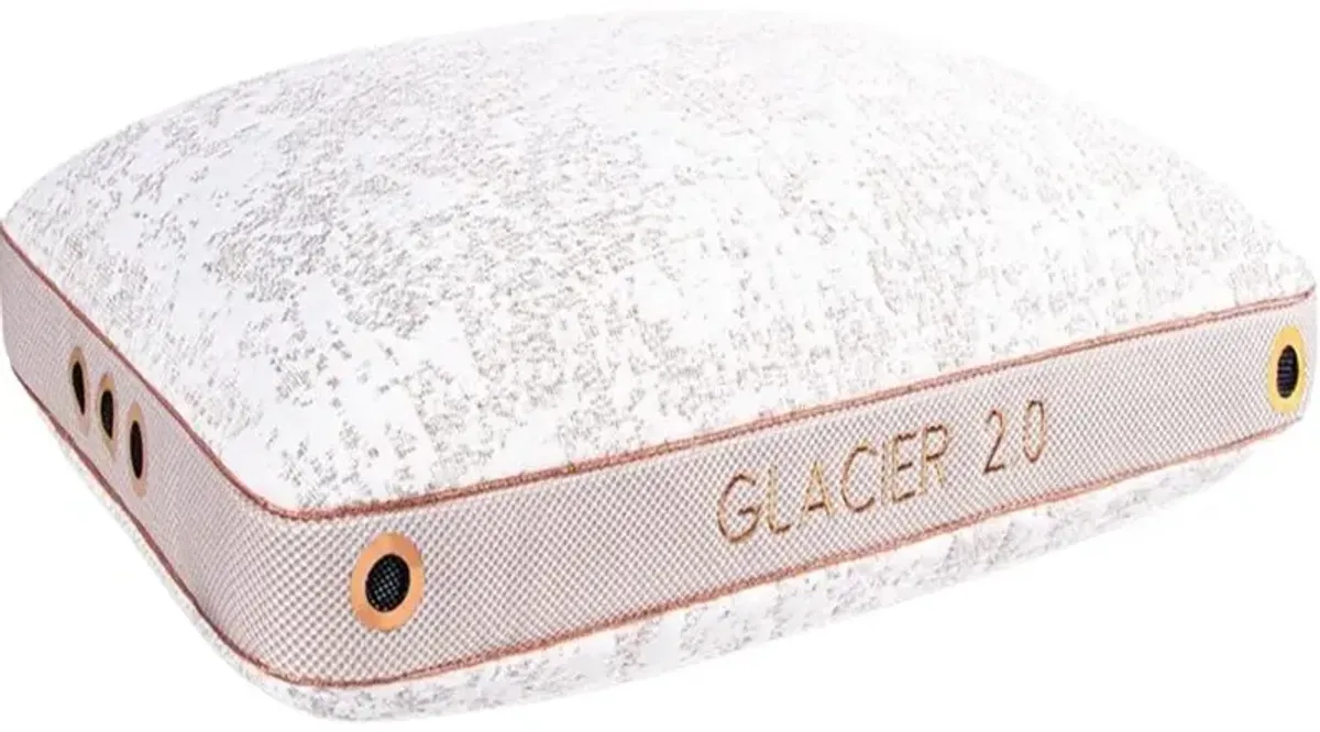 BEDGEAR® Glacier Performance® Shredded Latex/Polyester Fiber Blend 2.0 Medium Soft Standard Pillow