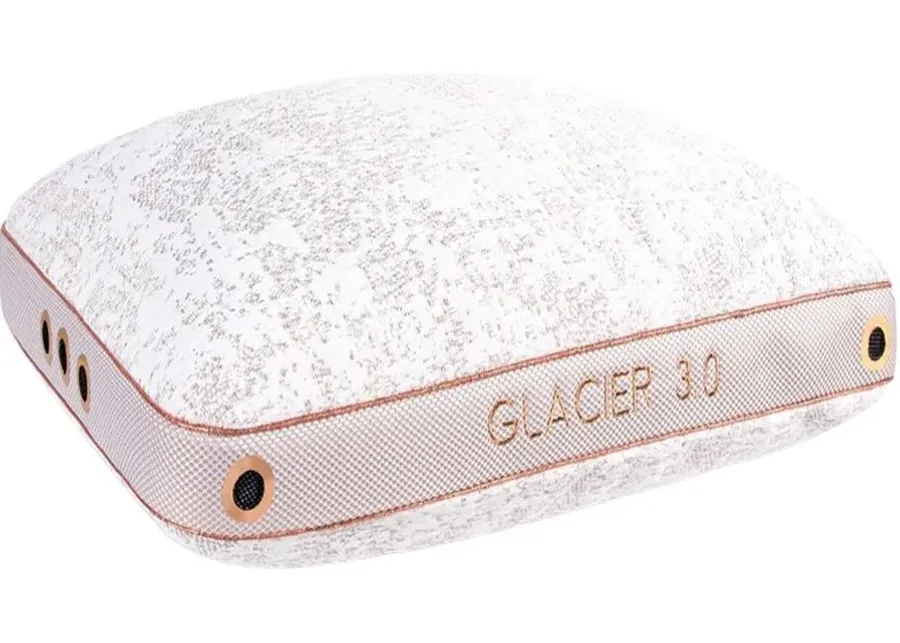BEDGEAR® Glacier Performance® Shredded Latex/Polyester Fiber Blend 3.0 Medium Soft Standard Pillow