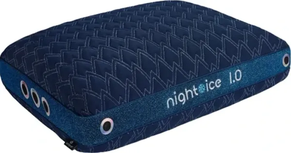 BEDGEAR® Night Ice 1.0 Performance® Blue Medium Standard Bed Pillow