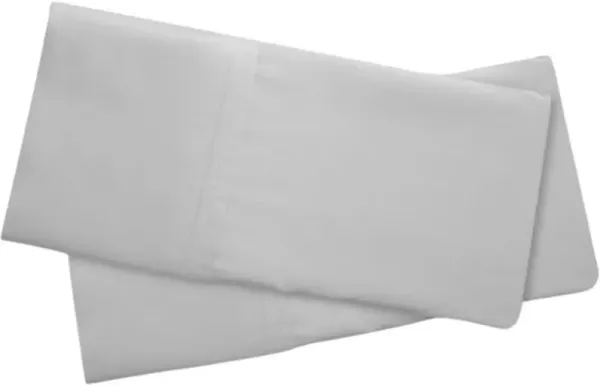 BEDGEAR® Hyper-Cotton 2-Piece Light Gray Queen Pillow Case Set