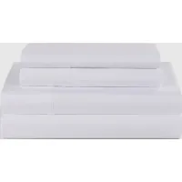 Bedgear® Basic White Full Sheet Set