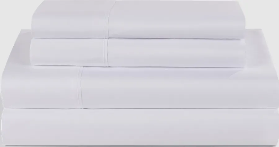 Bedgear® Basic White Full Sheet Set
