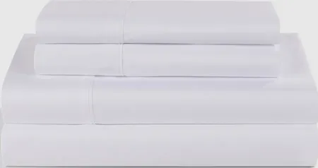 Bedgear® Basic White Twin Sheet Set