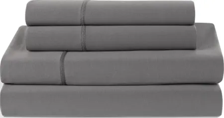 Bedgear® Dri-Tec® Performance Grey Split King Sheet Set