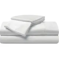 Bedgear® Dri-Tec Performance Bright White Twin/Twin XL Sheet Set