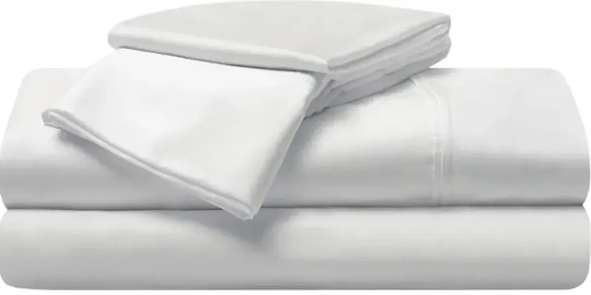 BEDGEAR® Bright White Dri-Tec Performance® Split Head California King Sheet Set