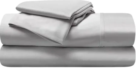 Bedgear® Dri-Tec Performance Light Grey Split King/Split California King Sheet Set