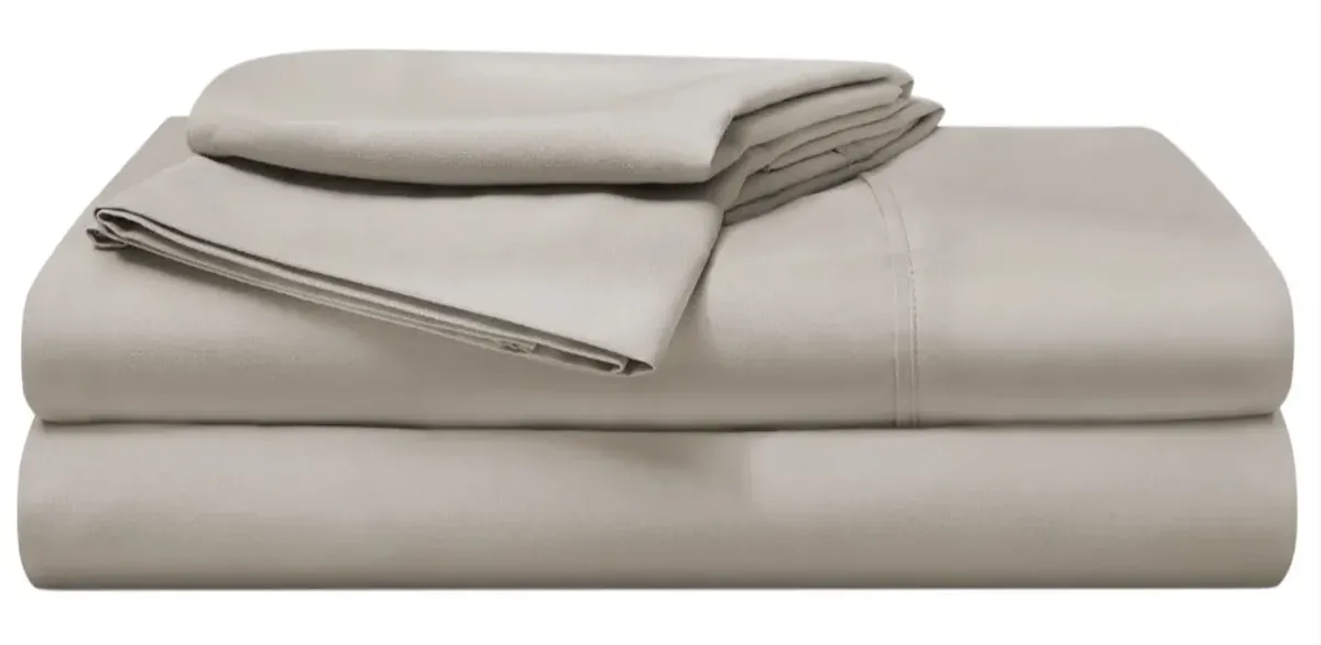BEDGEAR® Basic 3-Piece Medium Beige Twin Sheet Set