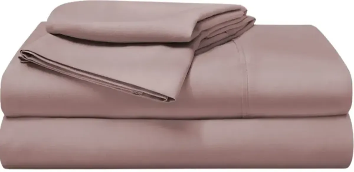 BEDGEAR® Blush Basic Queen Sheet Set