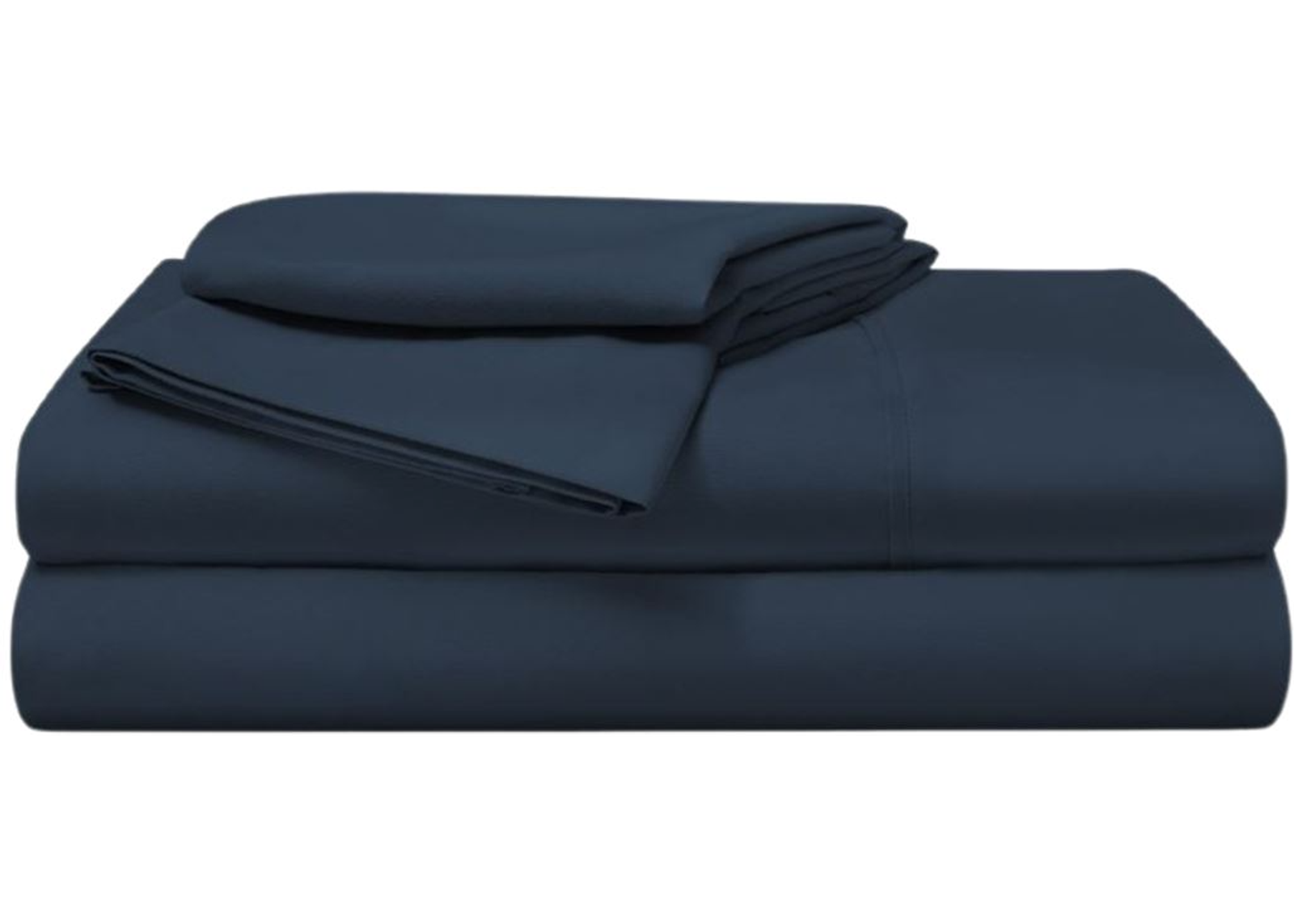 BEDGEAR® Navy Basic Twin Sheet Set