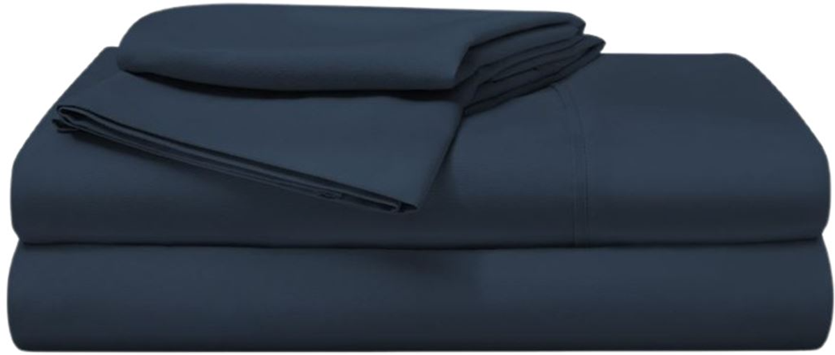 BEDGEAR® Navy Basic Twin Sheet Set