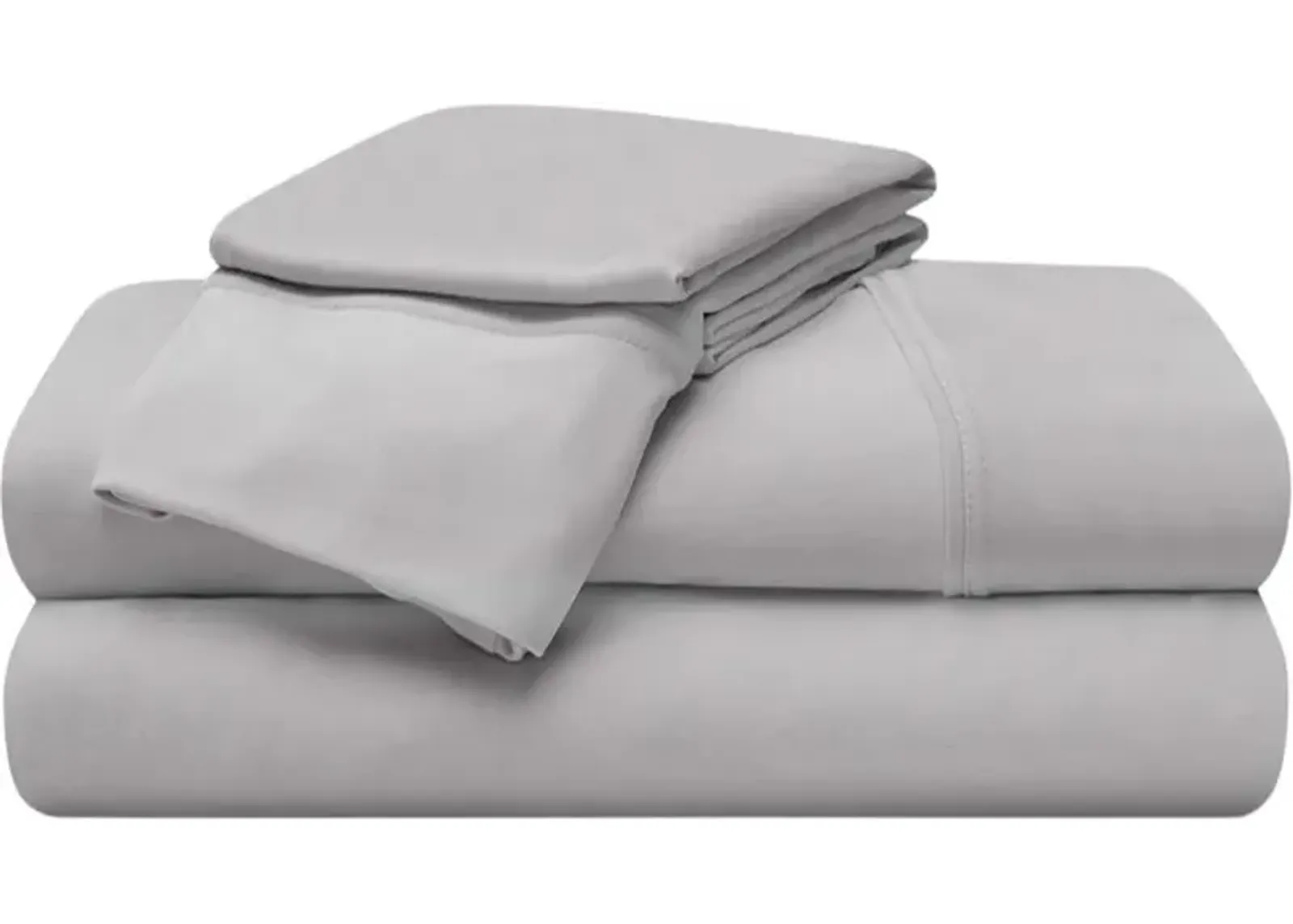 BEDGEAR® Ver-Tex Light Grey Queen Sheet Set