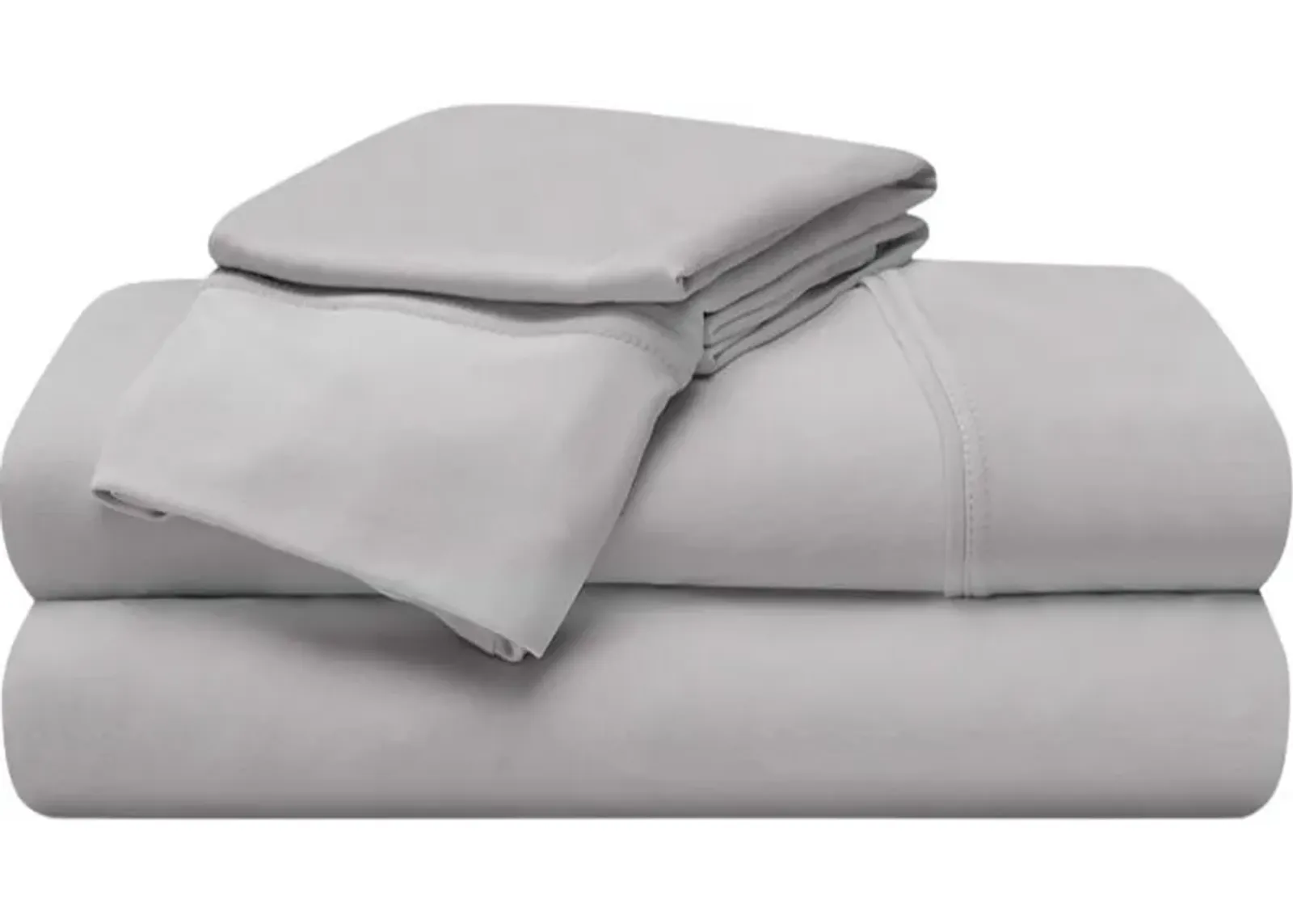 BEDGEAR® Light Grey Ver-Tex Split King/Split California King Sheet Set