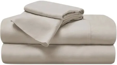 Bedgear® Hyper-Linen Performance® Rayon Medium Beige Split King Sheet Set