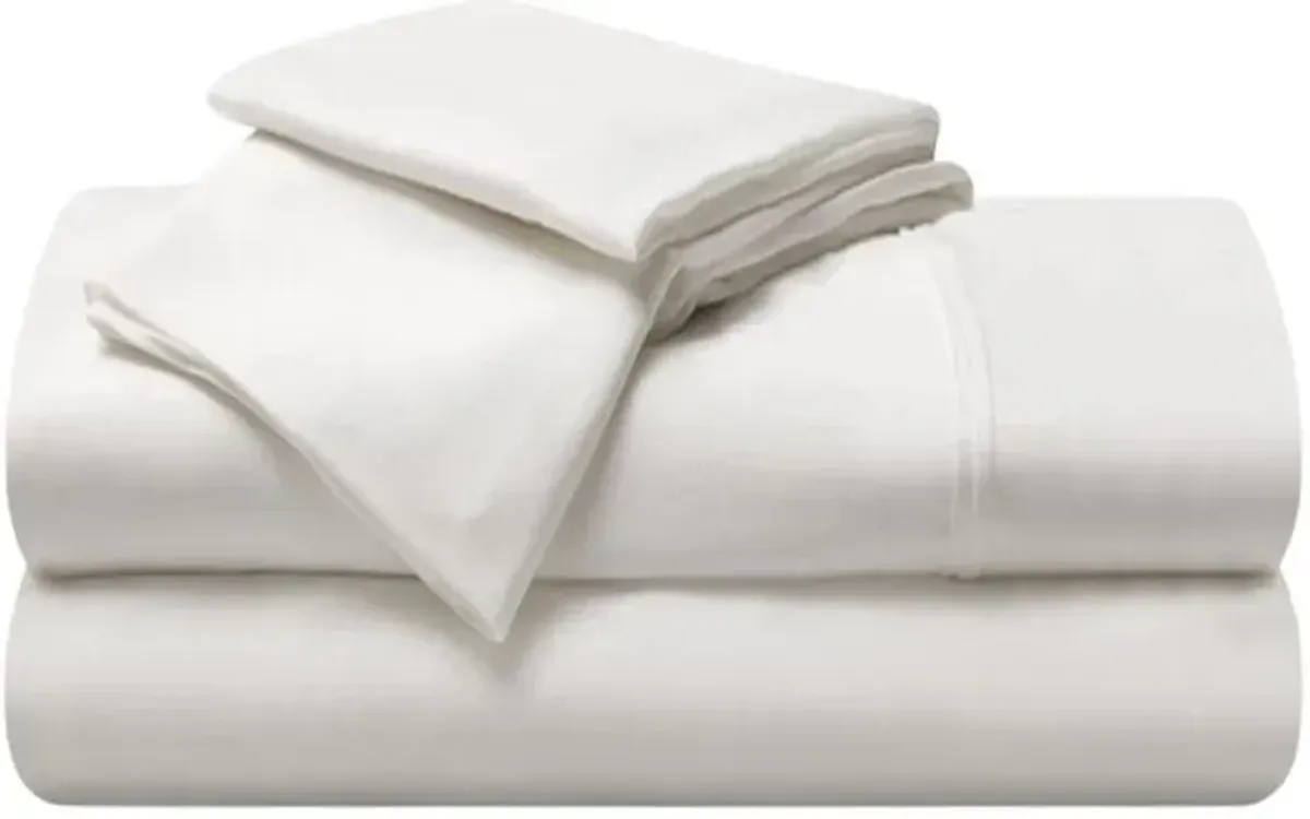 BEDGEAR® Hyper-Linen Performance® Rayon Bright White Queen Sheet Set