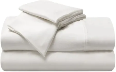 Bedgear® Hyper-Linen Performance® Rayon Bright White Queen Sheet Set