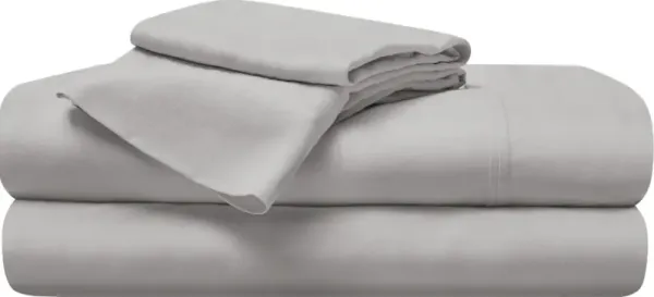 BEDGEAR® Hyper-Linen Performance® 4-Piece Light Gray Queen Sheet Set