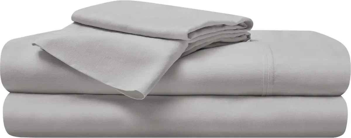 BEDGEAR® Light Grey  Hyper-Linen King Sheet Set