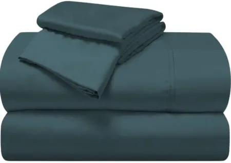 Bedgear® Hyper-Cotton Performance Deep Teal Queen Sheet Set