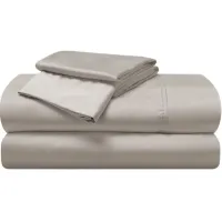 Bedgear® Hyper-Cotton Performance Medium Beige Twin Sheet Set