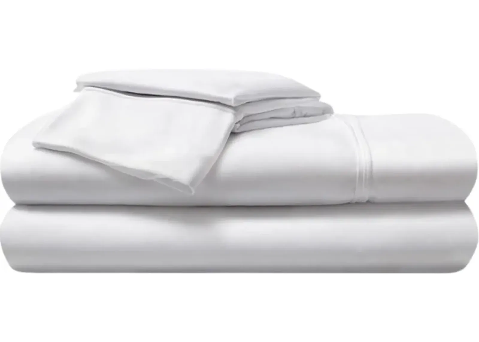 BEDGEAR® Bright White Hyper-Cotton Twin Sheet Set