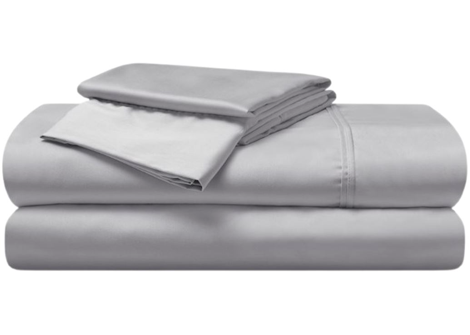 BEDGEAR® Light Gray Hyper-Cotton Twin Sheet Set