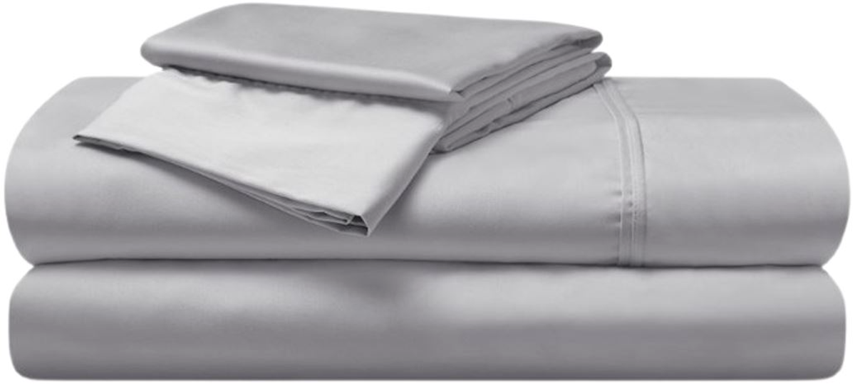 BEDGEAR® Light Gray Hyper-Cotton Twin Sheet Set