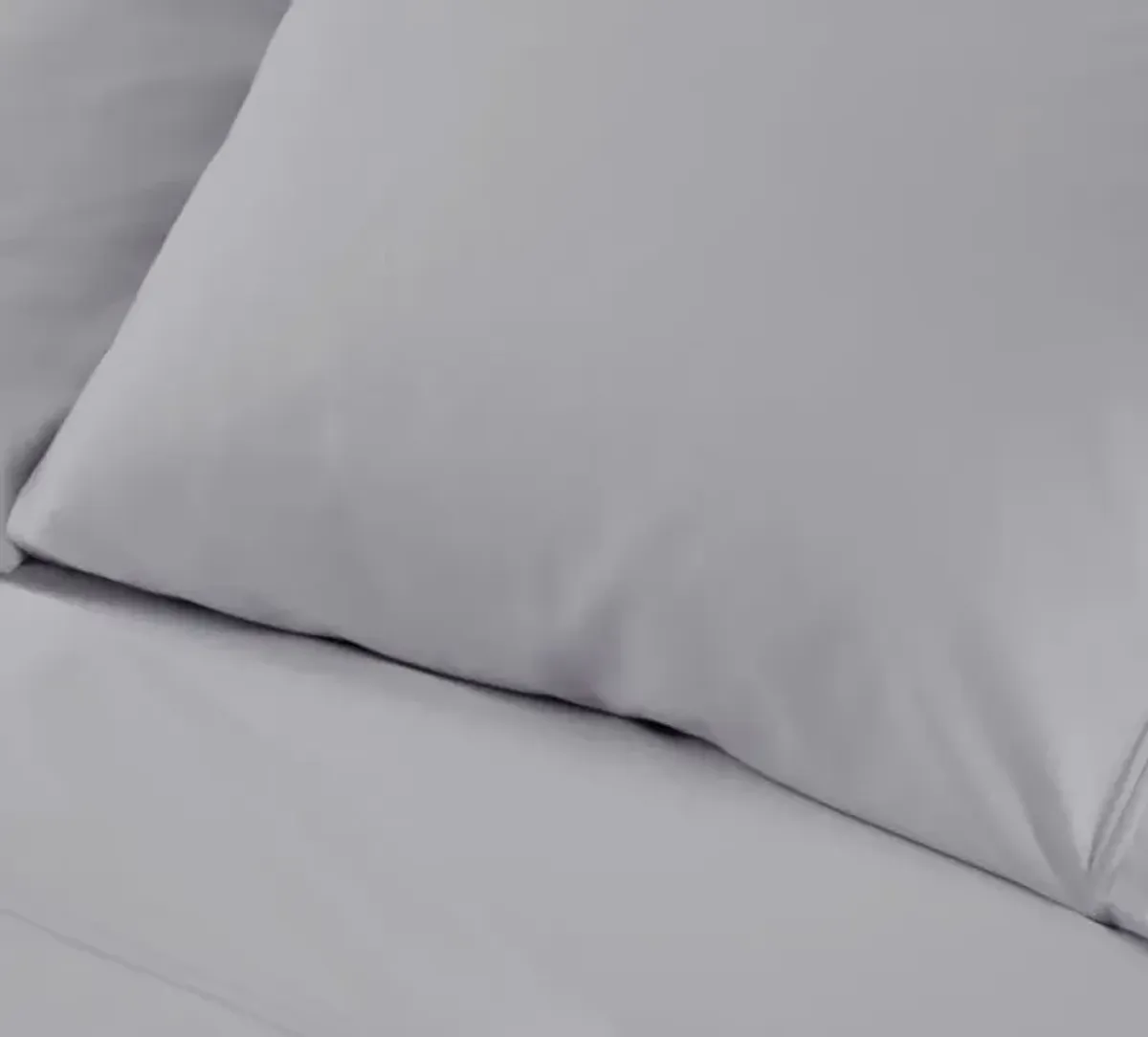 BEDGEAR® Hyper-Cotton 4-Piece Light Gray Split Head Queen Sheet Set