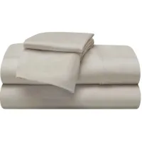 Bedgear® Hyper-Wool Performance® Polyester/Viscose Medium Beige Queen Sheet Set