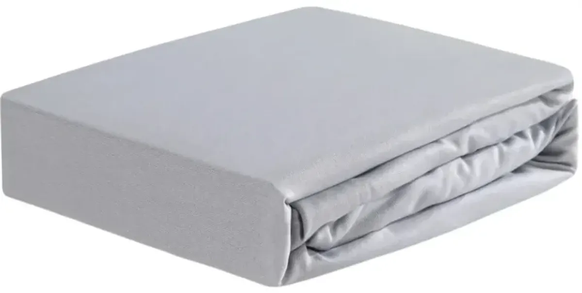 BEDGEAR® Dri-Tec Performance® Baby Light Gray Fitted Crib Sheet