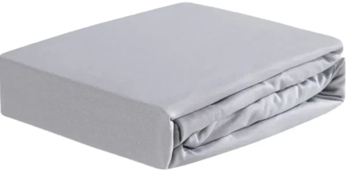 BEDGEAR® Light Gray Dri-Tec Performance® Crib Sheet