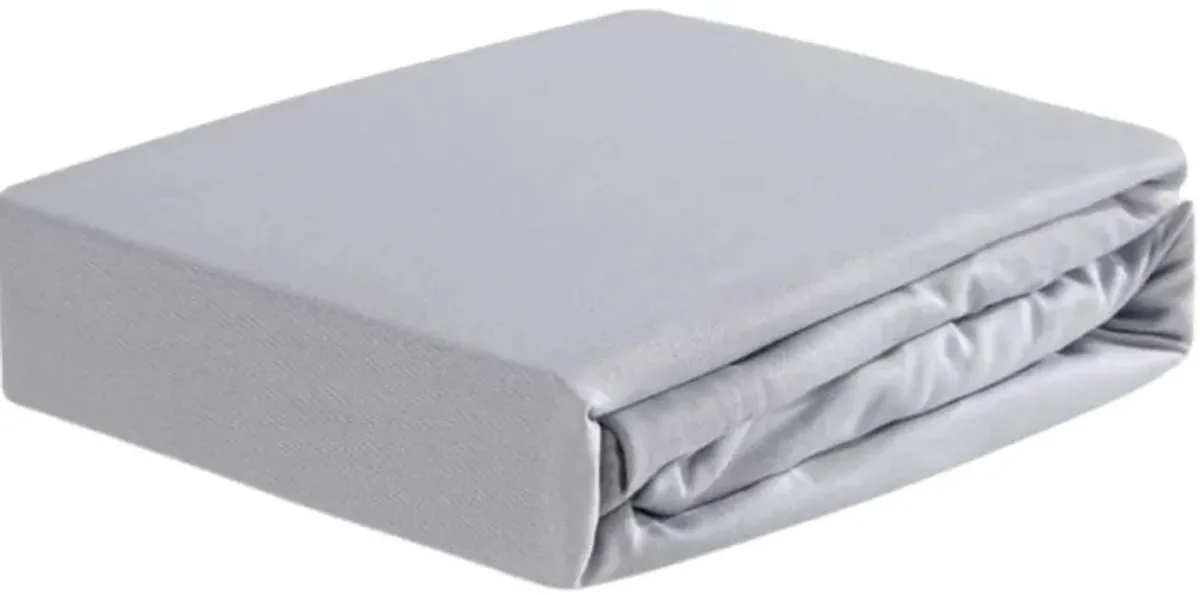 BEDGEAR® Light Gray Dri-Tec Performance® Crib Sheet