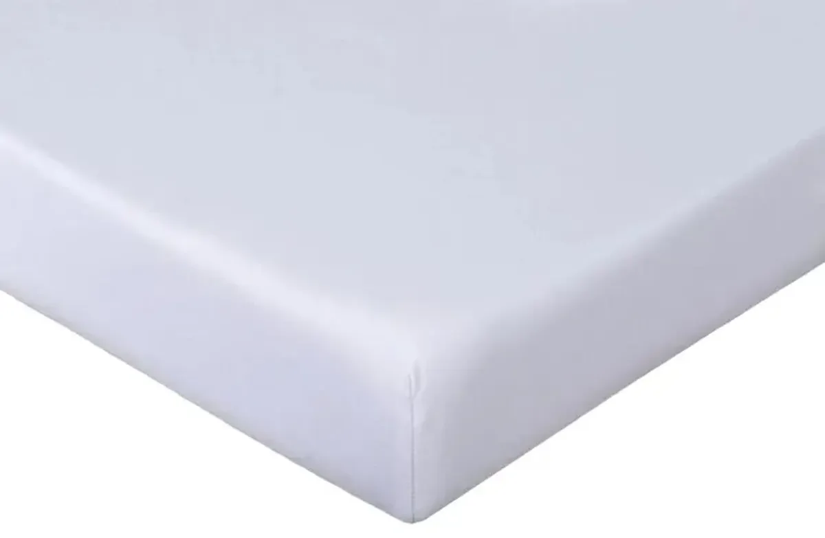BEDGEAR® Bright White Hyper-Linen Performance® Crib Fitted Sheet