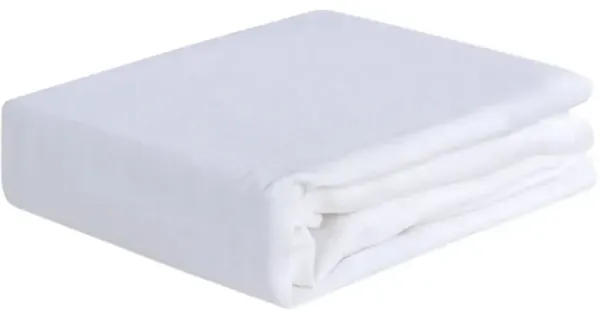 BEDGEAR® Hyper-Linen Performance® Bright White Fitted Crib Sheet