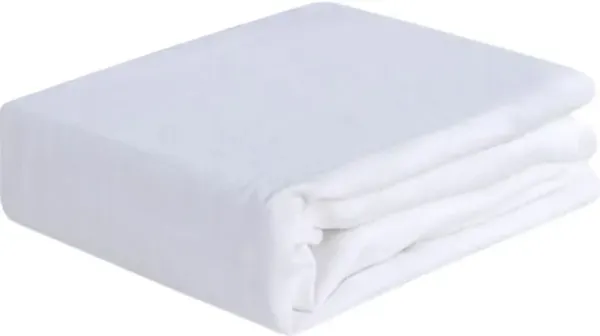 BEDGEAR® Bright White Hyper-Linen Performance® Crib Fitted Sheet