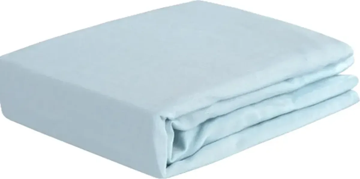 BEDGEAR® Baby Blue Hyper-Linen Performance® Crib Sheet