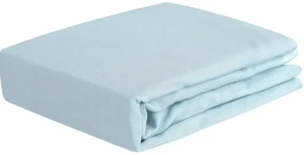 BEDGEAR® Hyper-Linen Performance® Baby Blue Fitted Crib Sheet