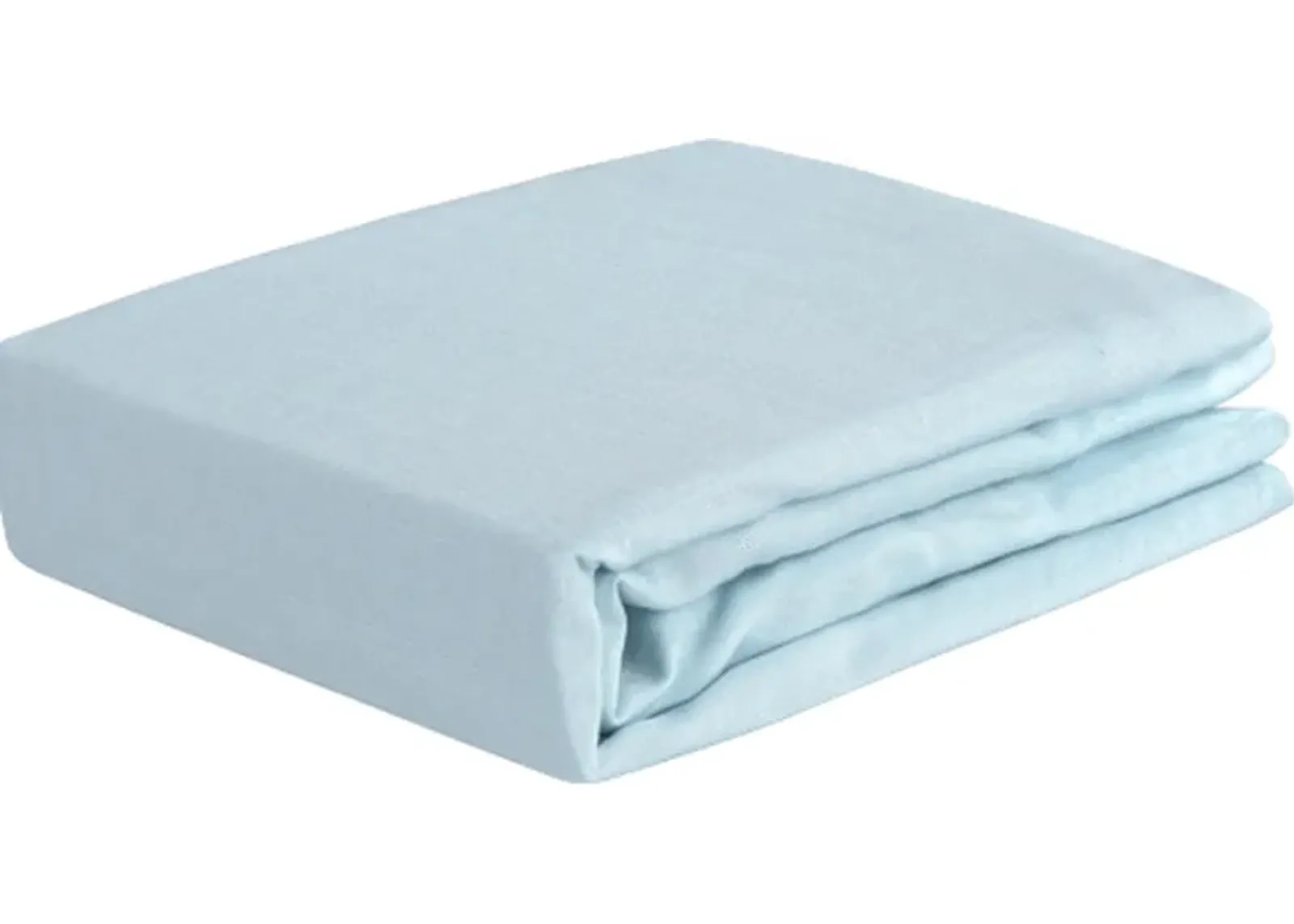 BEDGEAR® Baby Blue Hyper-Linen Performance® Crib Sheet