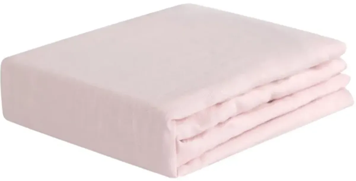 BEDGEAR® Hyper-Linen Performance® Light Pink Crib Fitted Sheet