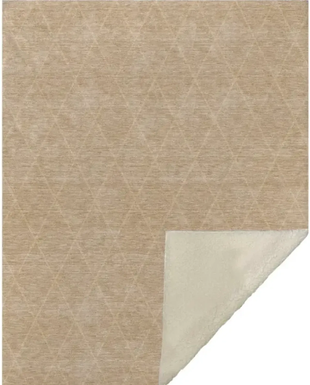 Dalyn Rug Company Bresca Beige 50''x70'' Style 1 Throw Blanket