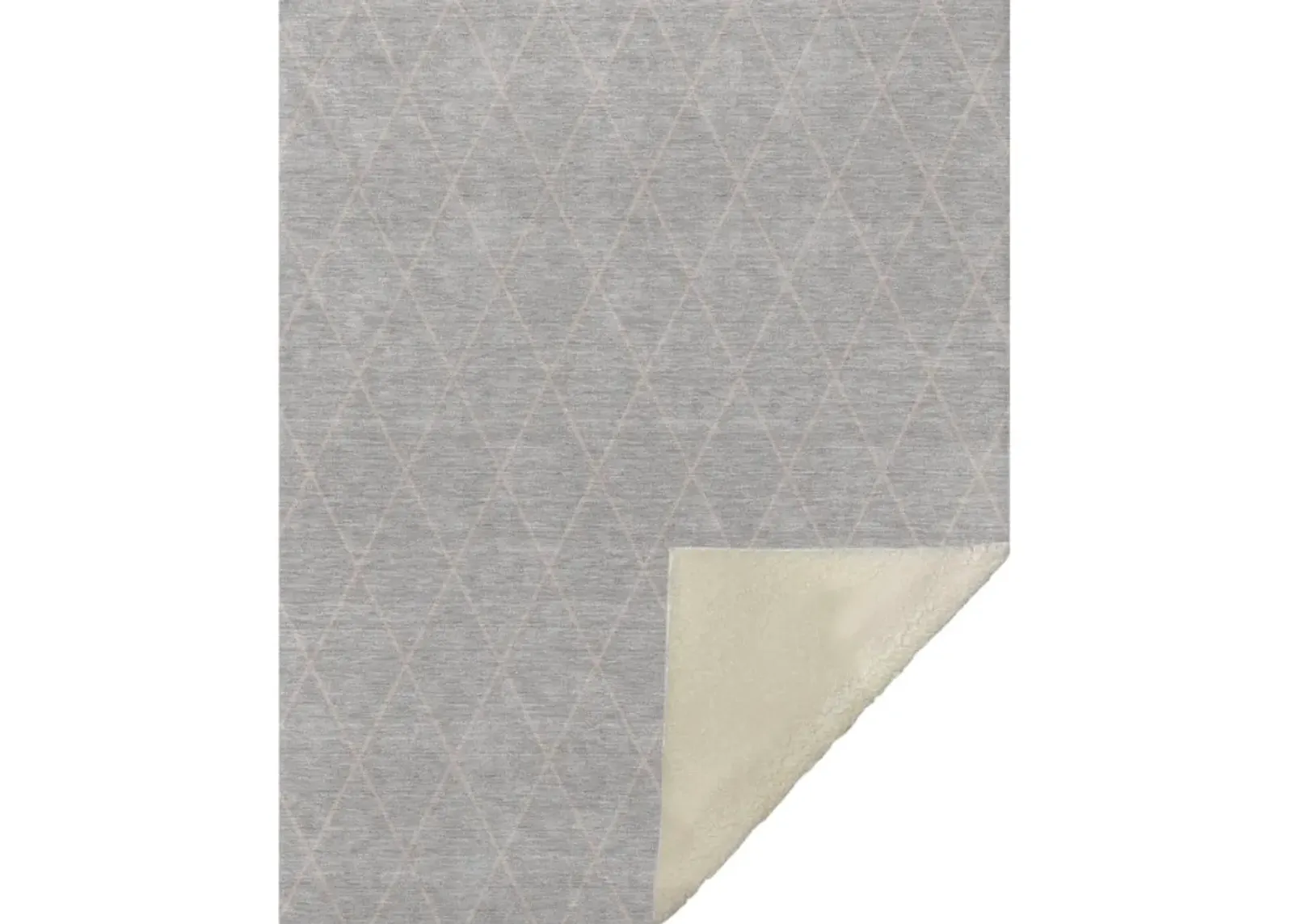 Dalyn Rug Company Bresca Gray 50''x70'' Style 1 Throw Blanket