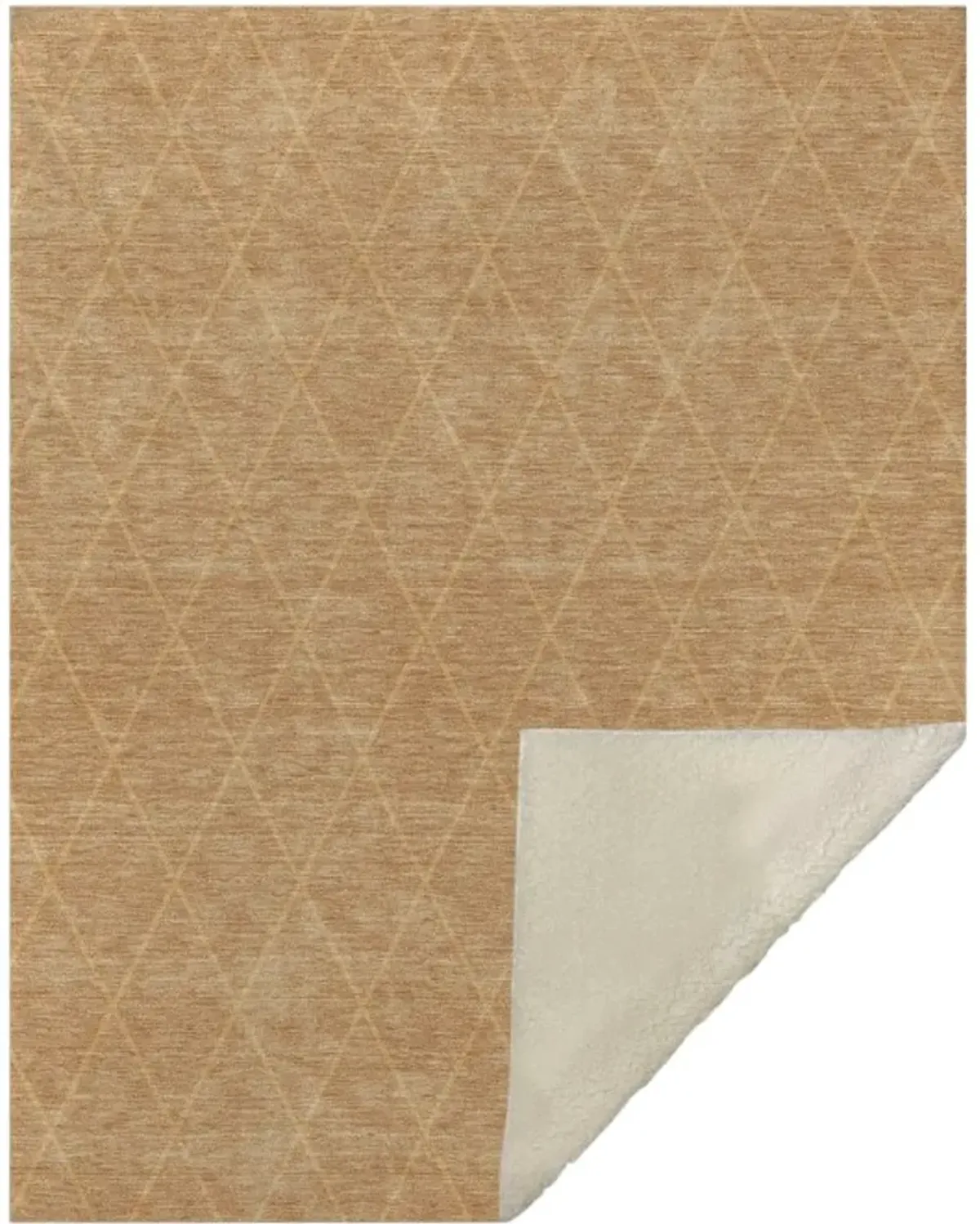 Dalyn Rug Company Burano Copper 50''x70'' Style 1 Throw Blanket