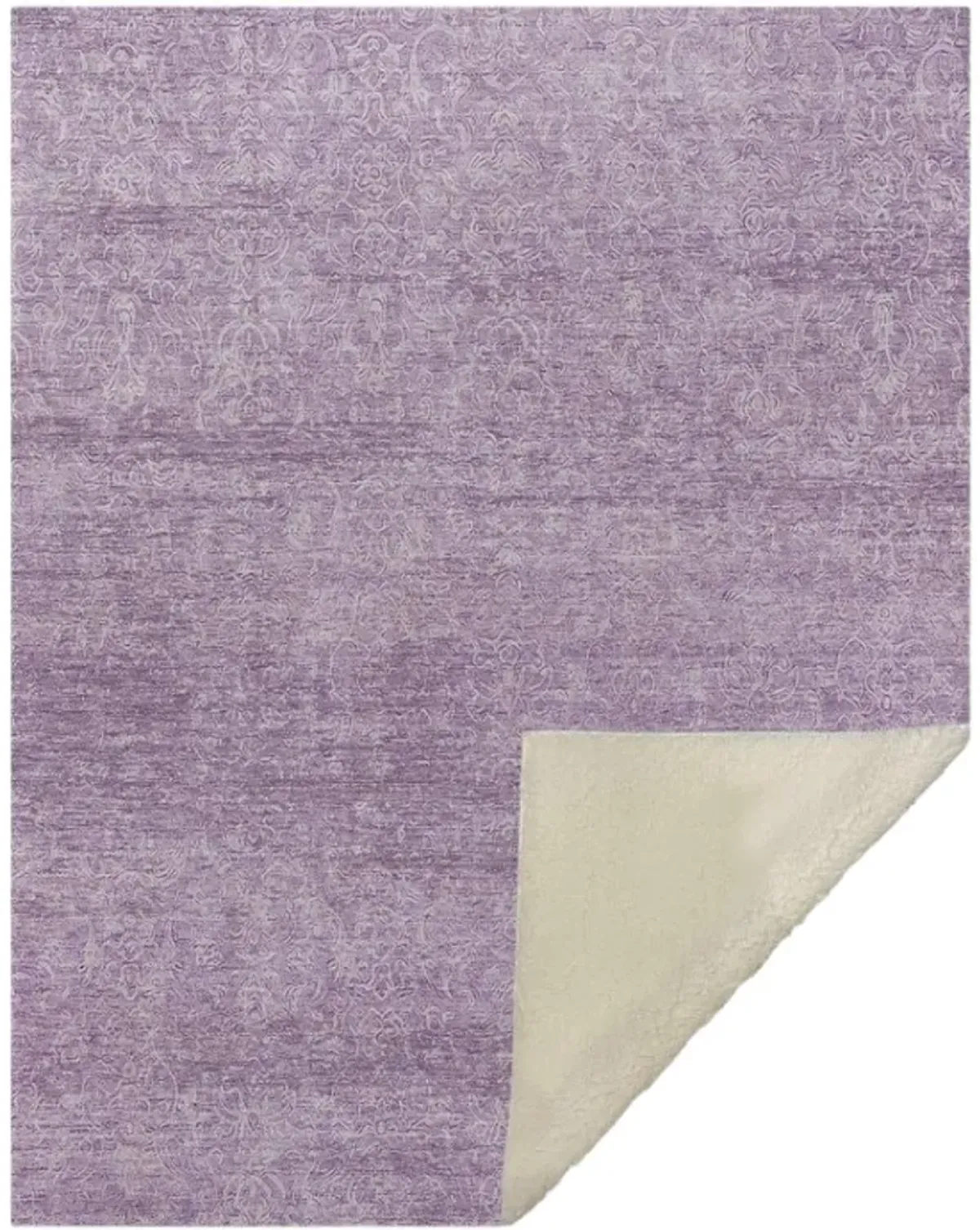 Dalyn Rug Company Burano Lavender 50''x70'' Throw Blanket