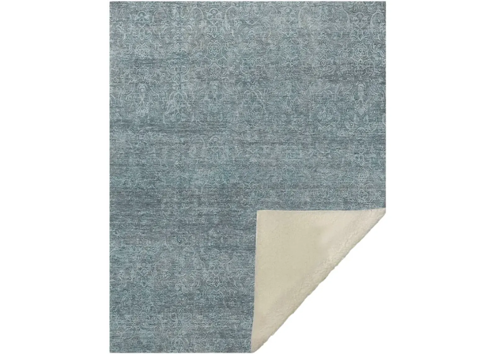 Dalyn Rug Company Burano Seafoam 50''x70'' Style 2 Throw Blanket