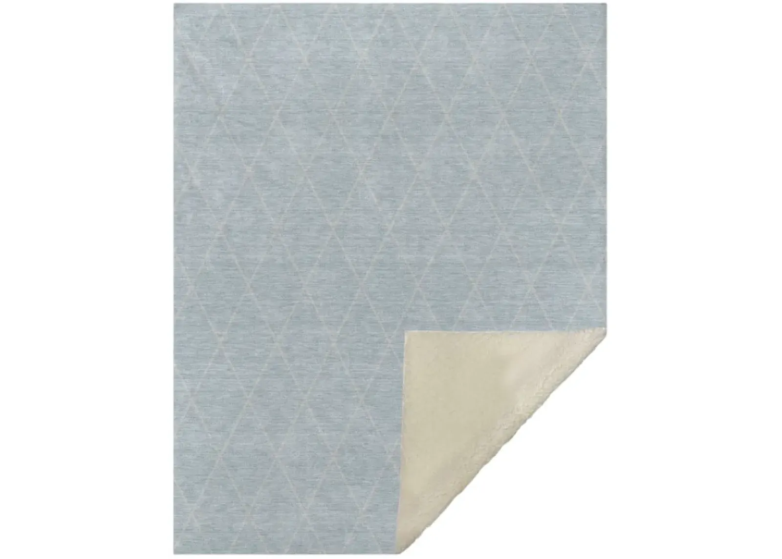 Dalyn Rug Company Burano Seafoam 50''x70'' Style 3 Throw Blanket