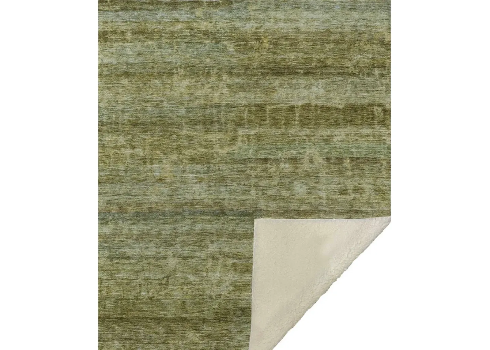 Dalyn Rug Company Burano Olive 50''x70'' Style 3 Throw Blanket